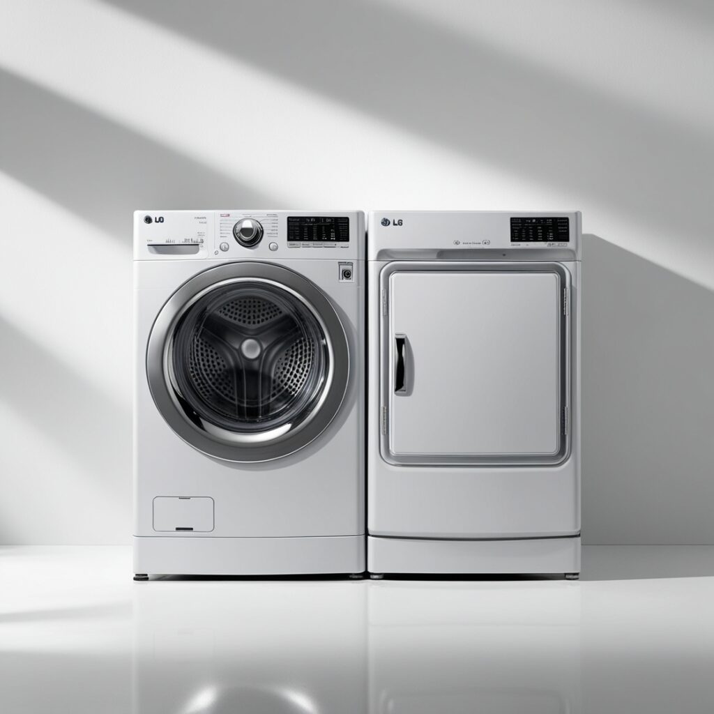 Lg Wkhc152hba: Smaller Washtower, 2.4/4.2 Cubic Ft, Ventless Dryer